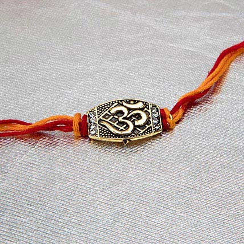 Ethnic Om Rakhi