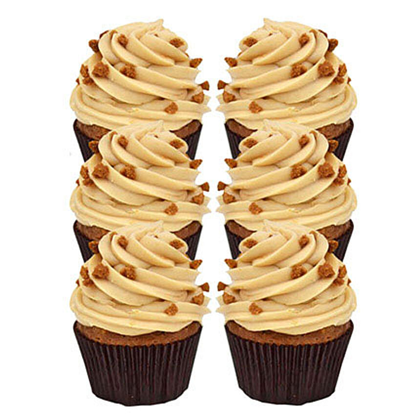 Six Speculoos Cupcakes