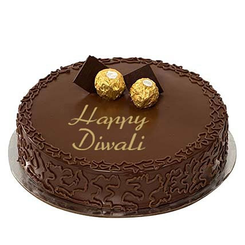 1Kg Ferrero Rocher Happy Diwali Cake