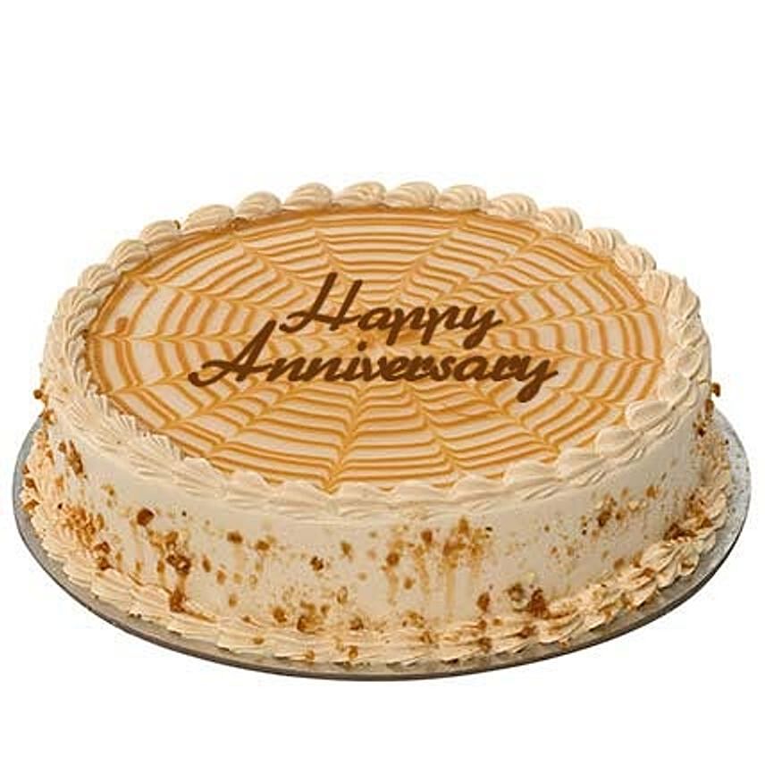 2Kg Butterscotch Anniversary Cake