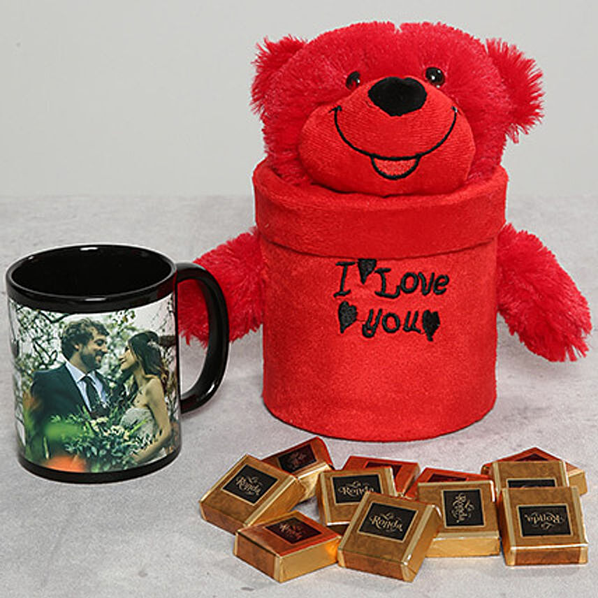 Personalised Mug and Teddy Bear Combo