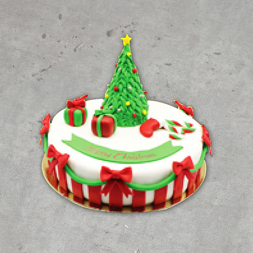 Christmas Tree Special Cake