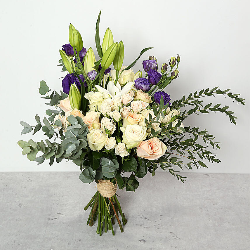 Roses and Lillies Bouquet