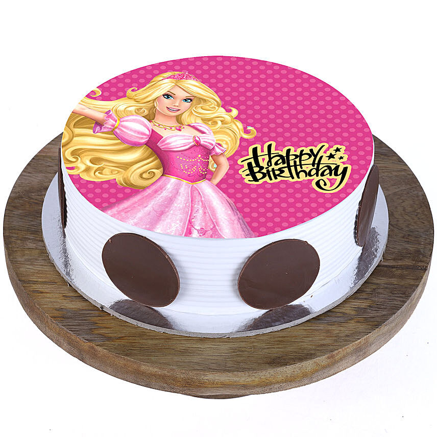 Princess Aurora Truffle Cake 1 Kg Eggless