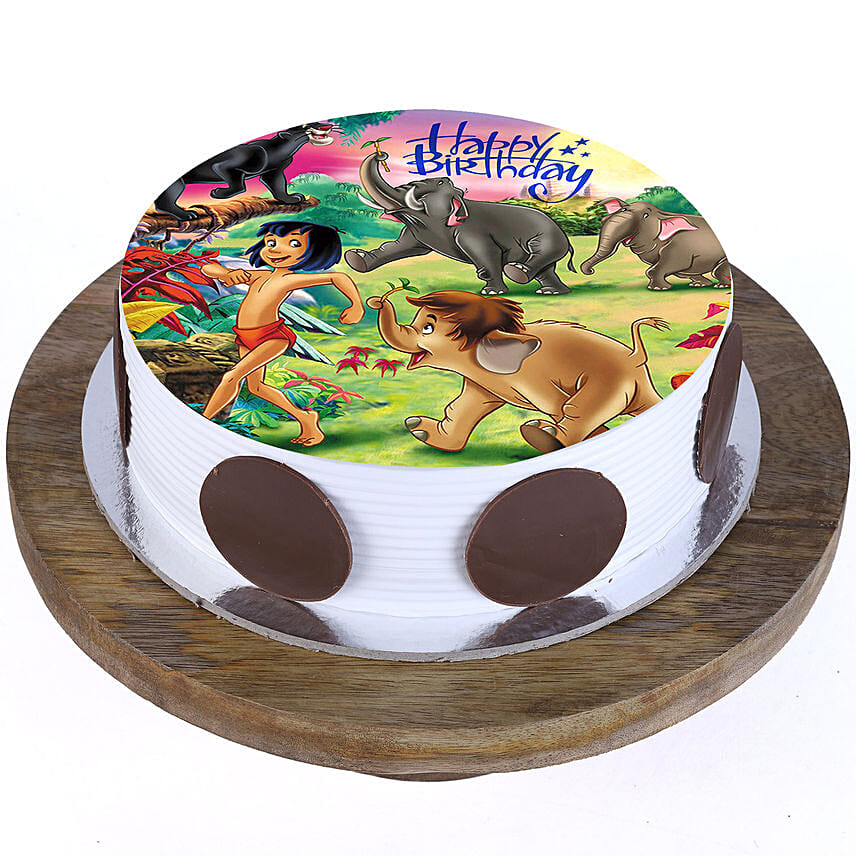 Jungle Book Truffle Cake 1 Kg