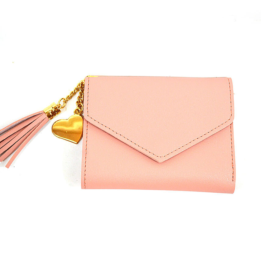 Pink Tassel Wallet