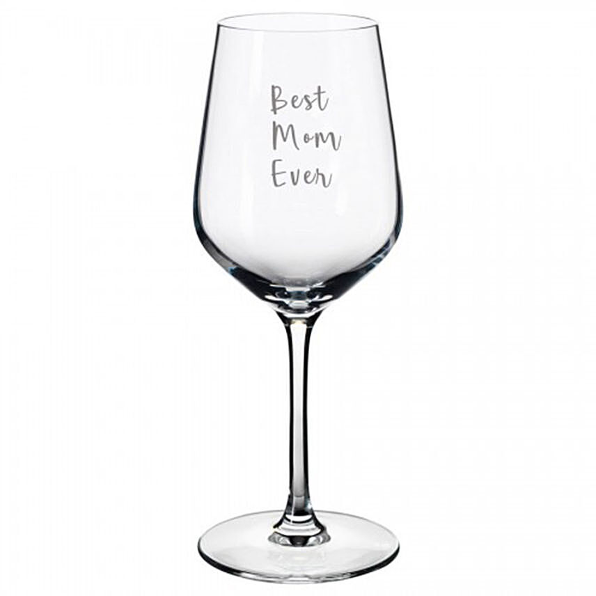 Personalised Wine Glass for Mom
