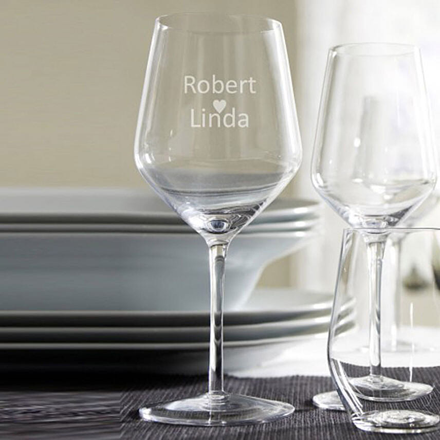 Personalised Wine Glass