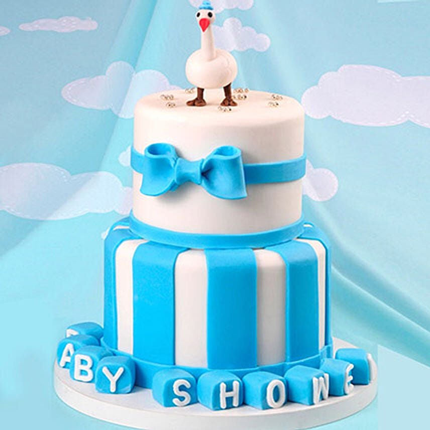 Baby Shower Duck Theme Cake 5 Kg Chocolate Flavour In Uae Gift