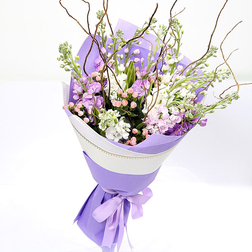 Lavender & Hypericum Bouquet