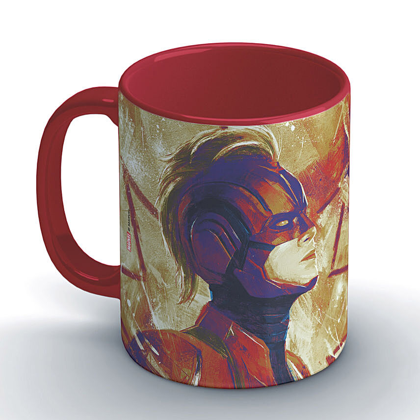 Marvel Captain Marvel Painted Potrait Coffee Mug