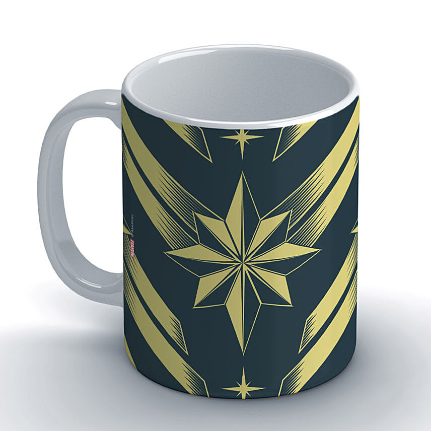 Marvel Logo Captain Marvel Coffee Mug