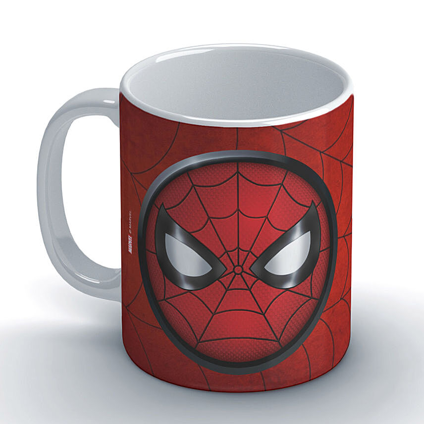 Marvel Spiderman Mask Coffee Mug