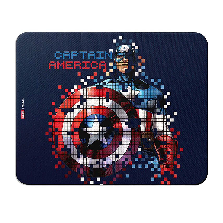Marvel Captain America pixels Mouse Pad