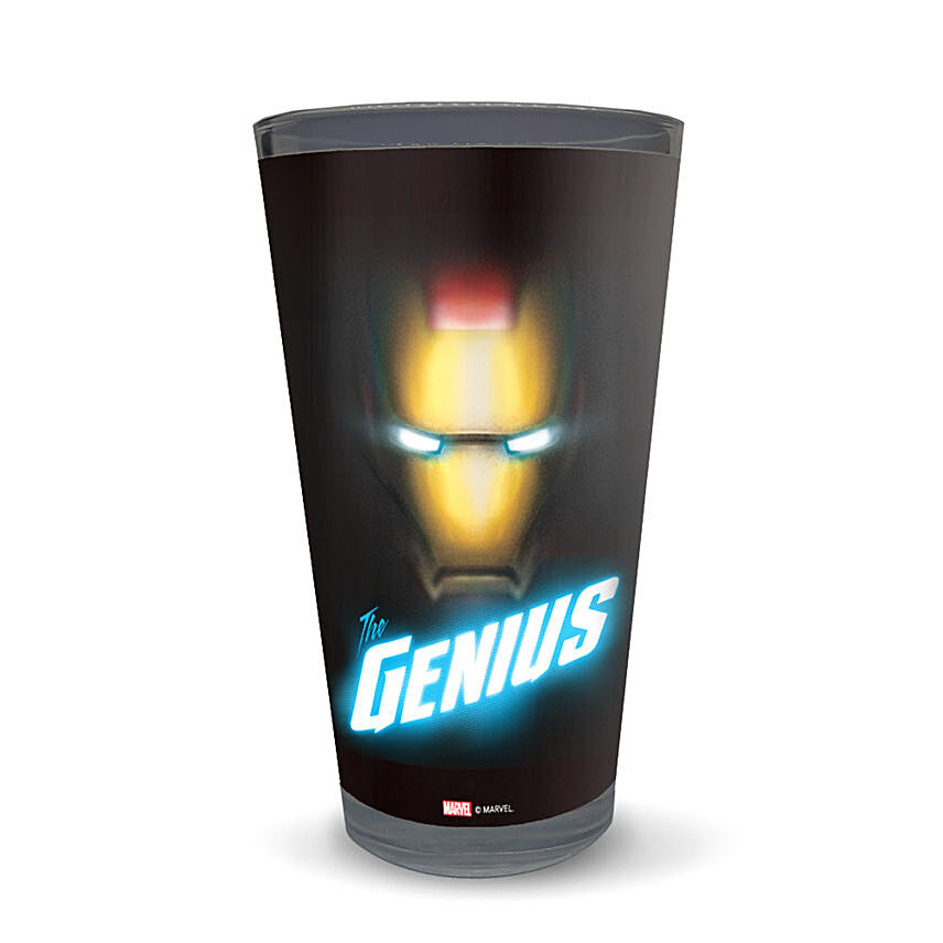 Marvel Ironman The Genius Latte Glass