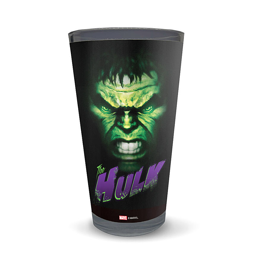 Marvel The Hulk Latte Glass