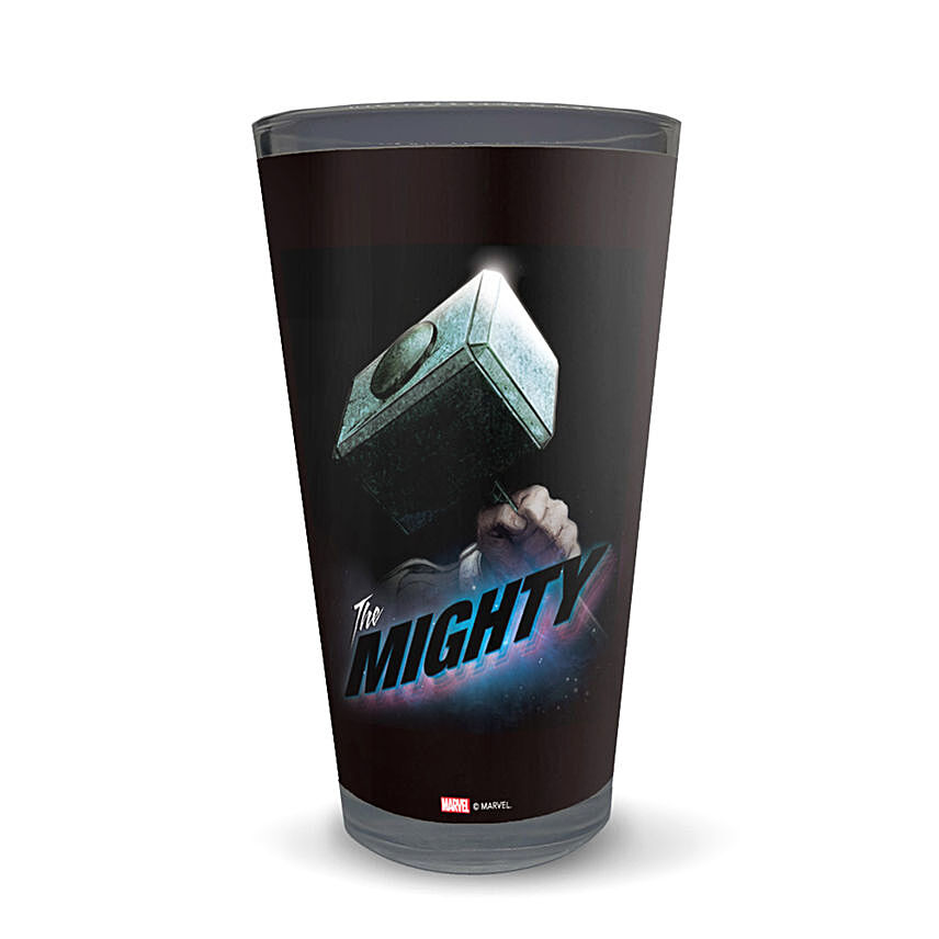 Marvel Thor The Mighty Latte Glass
