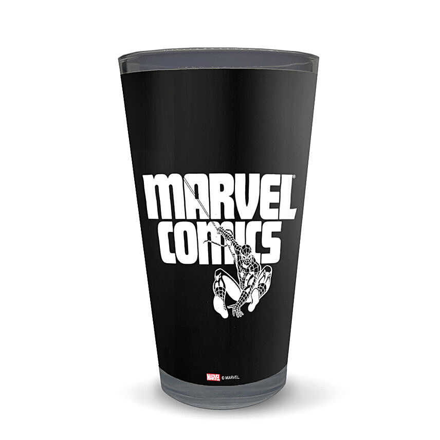 Marvel Swinging Spiderman Latte Glass