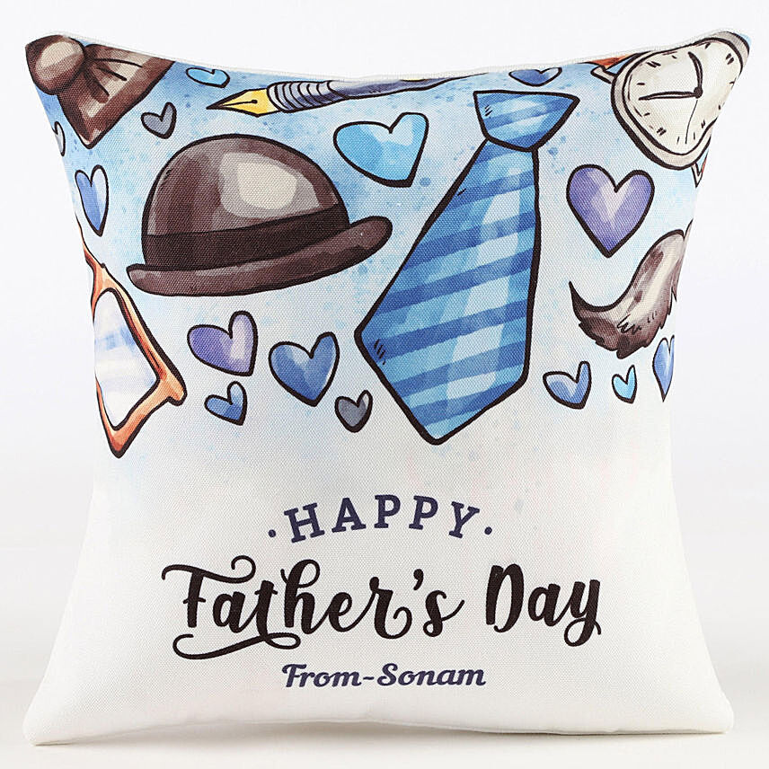 Fathers Day Personalised Cushion