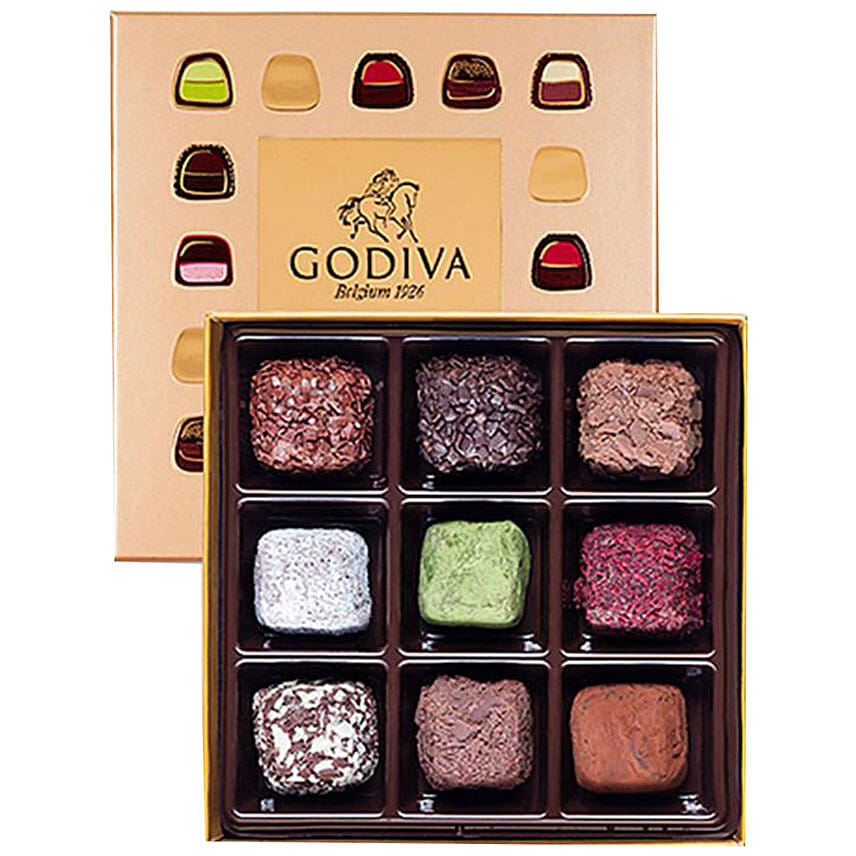 Godiva Truffle Box 9 Pcs