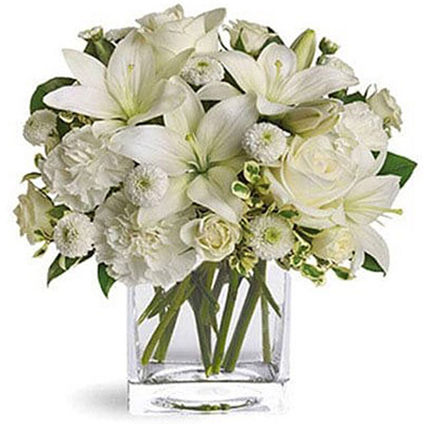 Elegance Of White Flowers