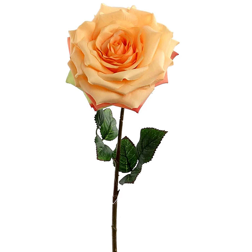 Online 6 Artificial Peach Roses Gift Delivery in UAE FNP