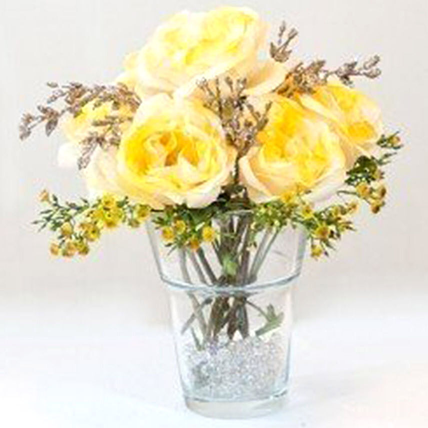 Real Touch Artificial Yellow Roses