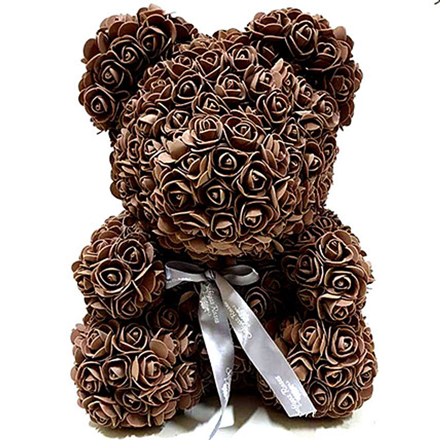 Artificial Brown Roses Teddy