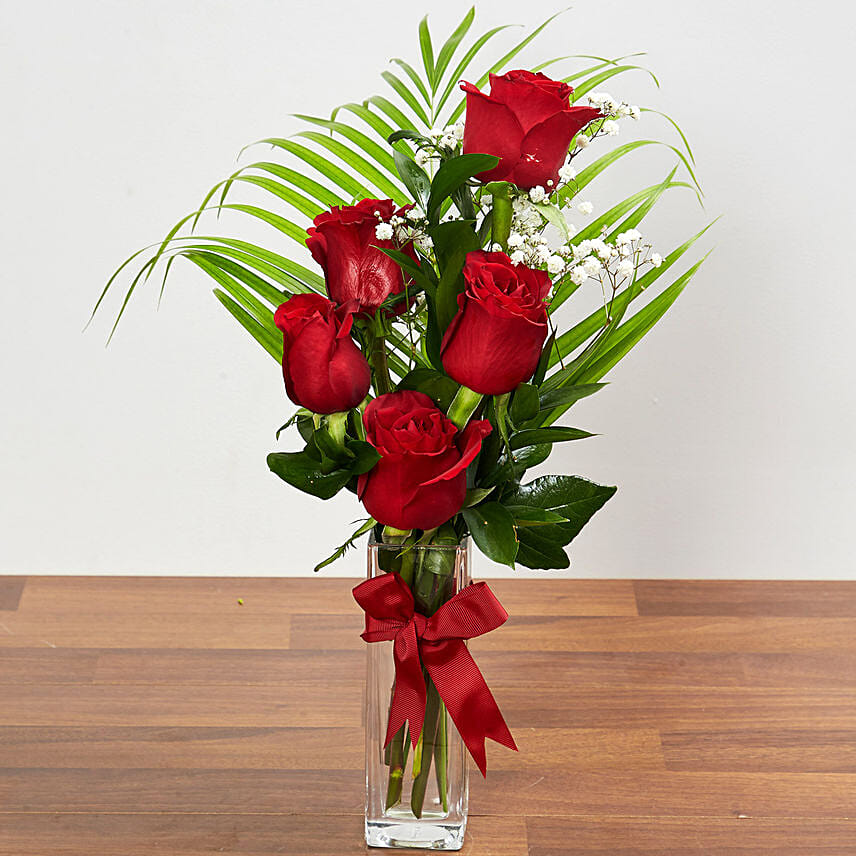 Beautiful Red Rose Arrangement