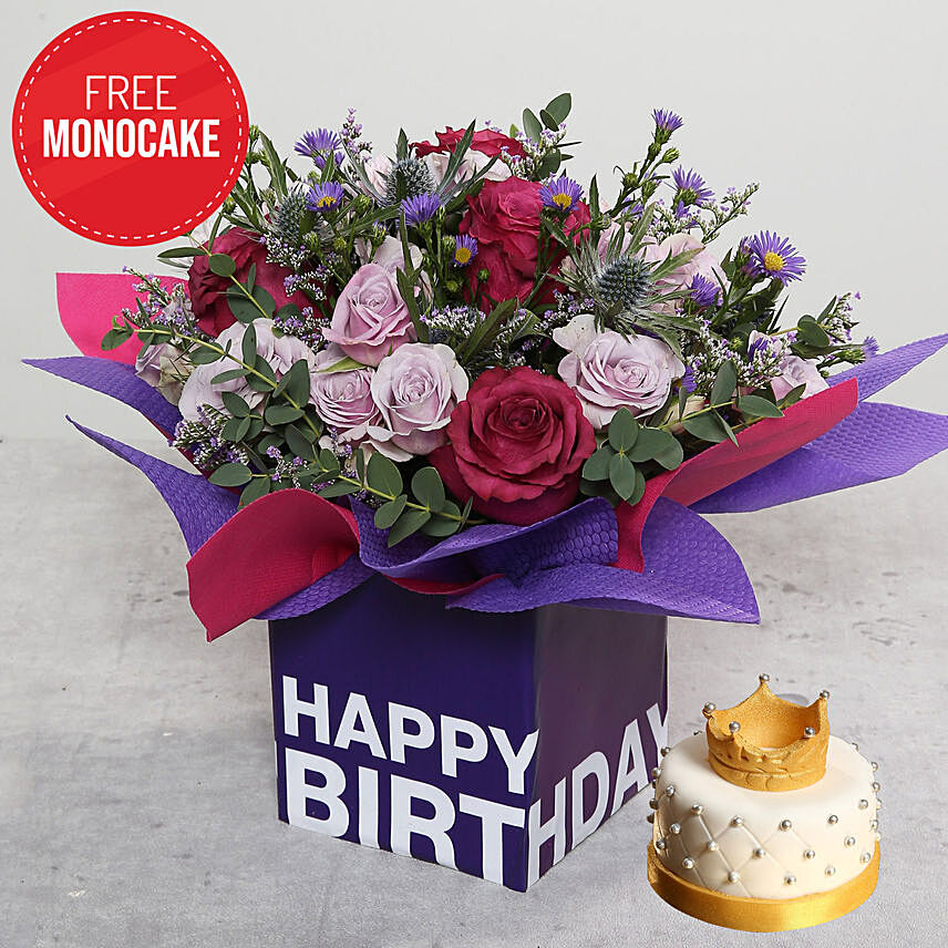Royal Roses and Free Mono Cake