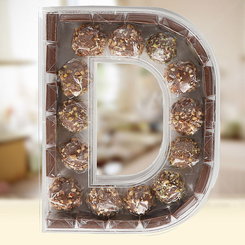 The Letter Collection Chocolates D