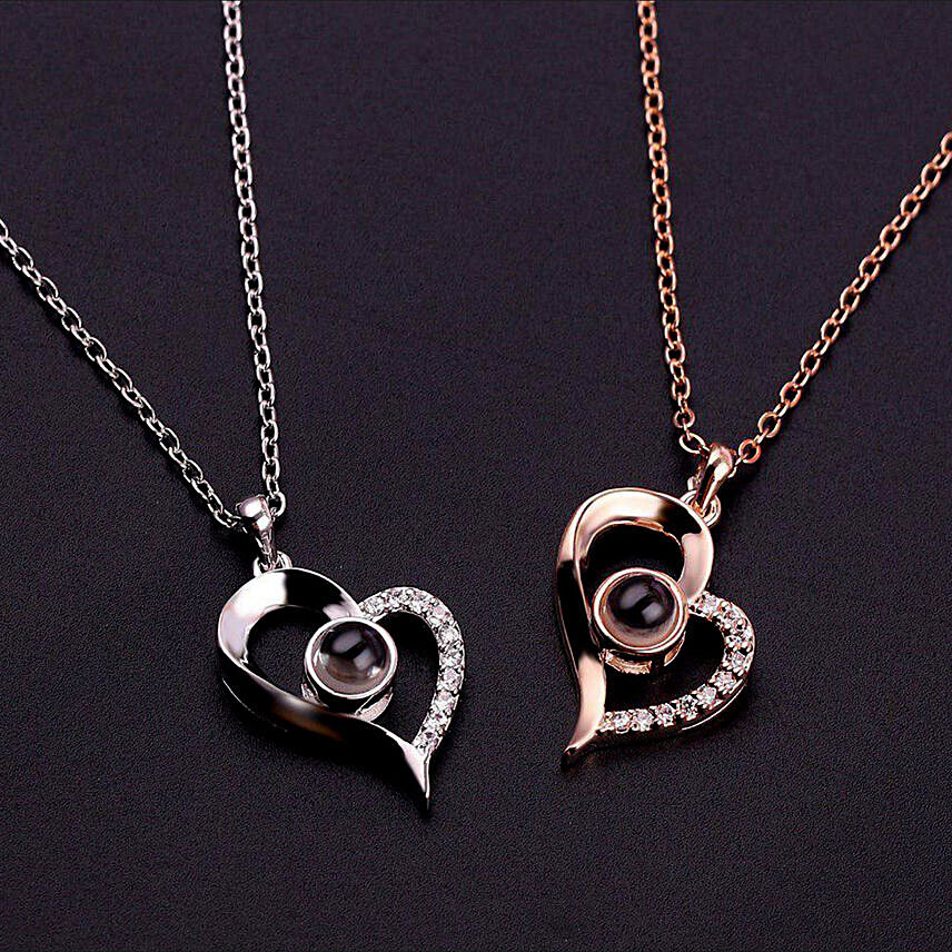 Love Projection Heart Necklace