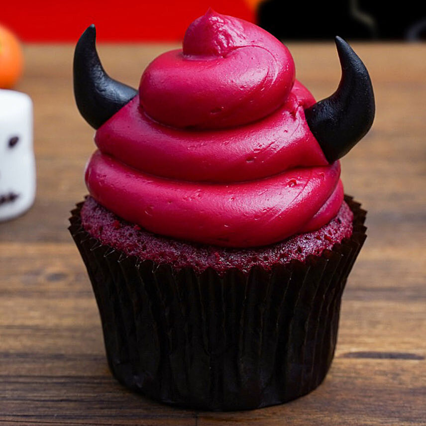 Devils Horn Cupcakes 6pcs