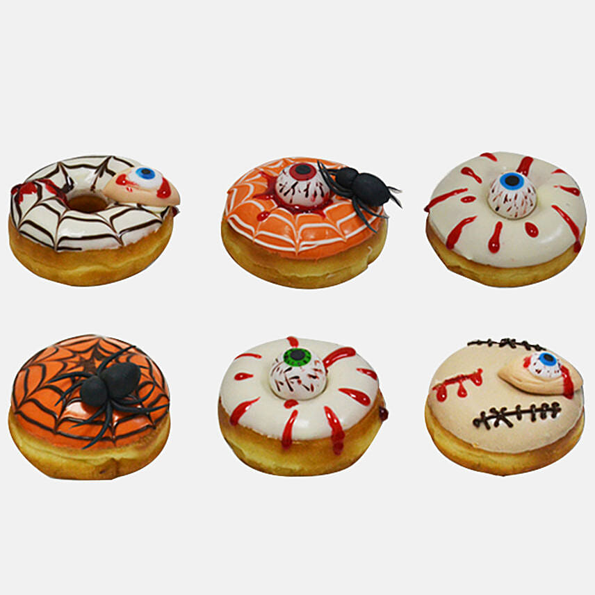 Halloween Donuts 6Pcs