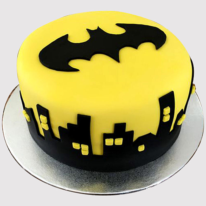 Batman Special Vanilla Cake