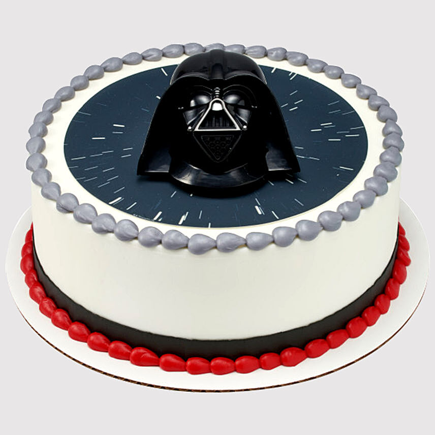 Darthd Vader Truffle Photo Cake