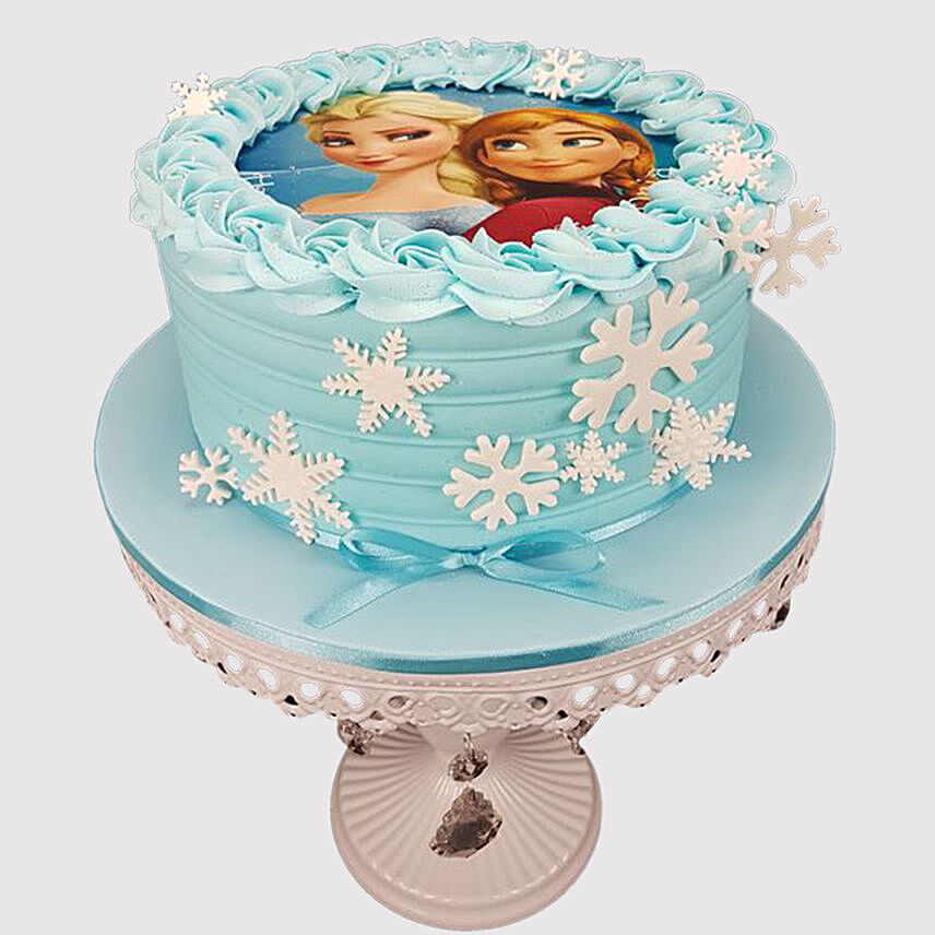 Delicious Frozen Theme Truffle Cake