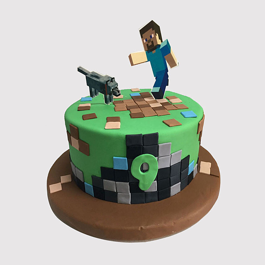 Minecraft Truffle Cake