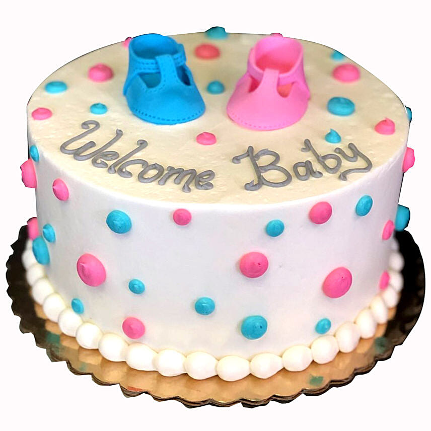 baby shower cream cakes