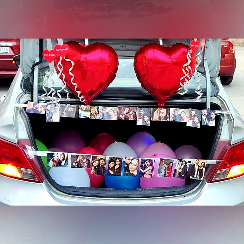 Personalised Picture Car Trunk Decor