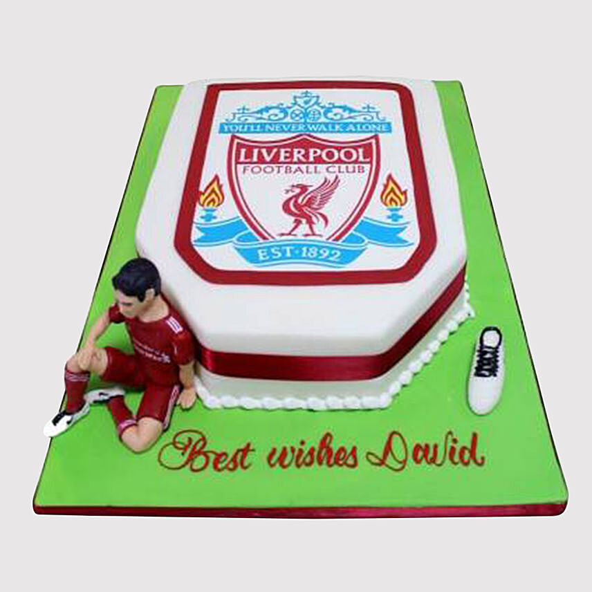 Liverpool F C Truffle Cake