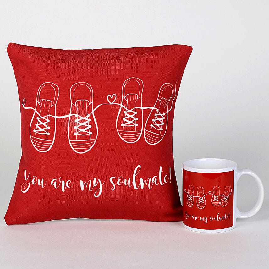 Soulmate Mug & Cushion Combo