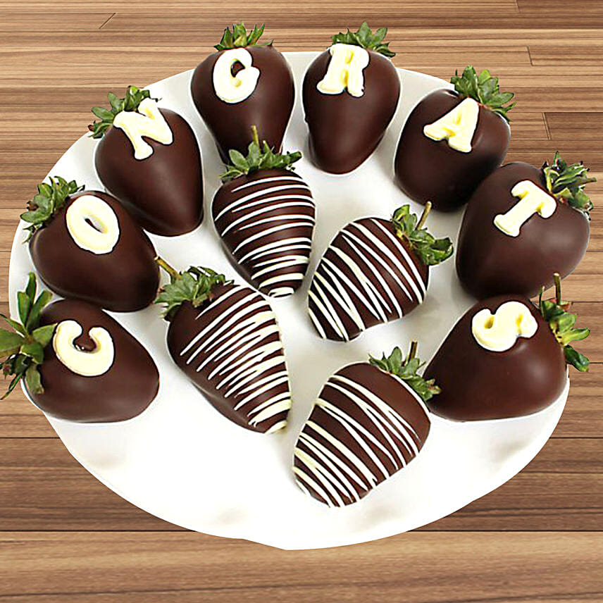 Congrats Chocolate Covered Strawberries