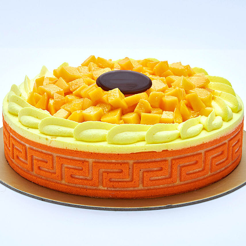 Mango Mousse Cake 12 Portion