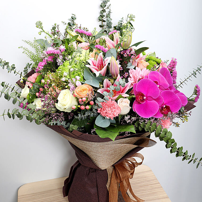 Vibrant Mixed Flower Bouquet