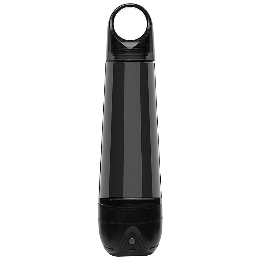 Scratch Proof and Bluetooth Water Bottle Black