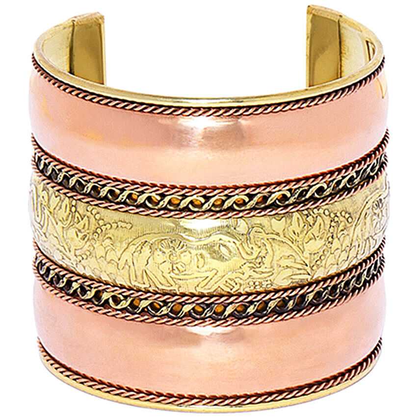 Gold Plated Cuff Bracelet
