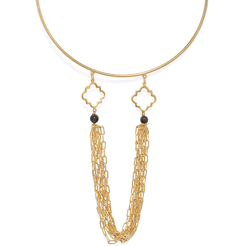 Gold Toned Layered Necklace