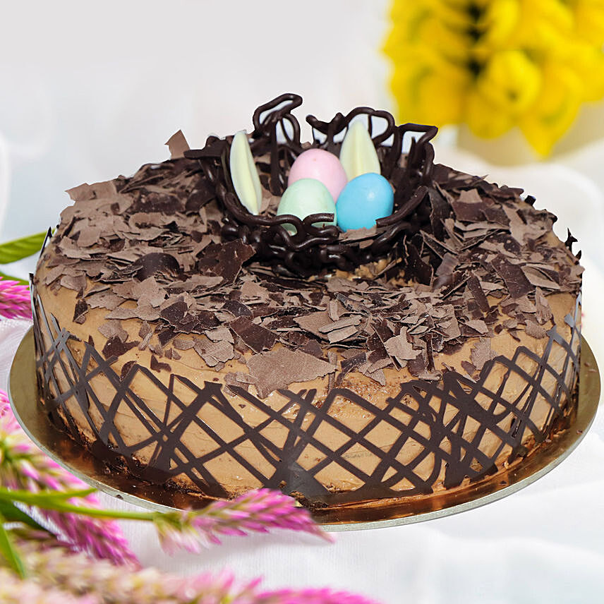 Easter Chocolate Nest Cake