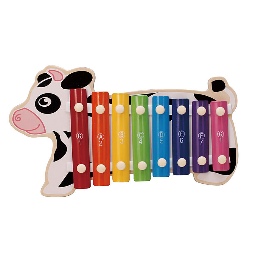 Educational Cow Hand Xylophone